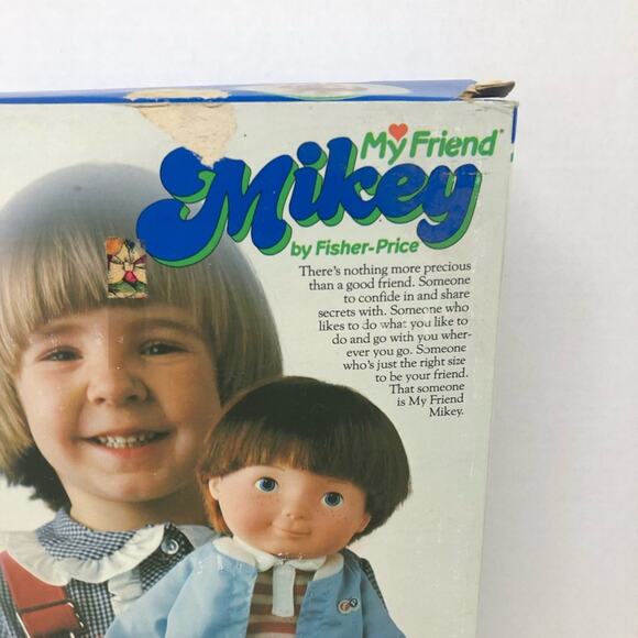 Vintage 1982 Fisher-Price My Friend Mikey Doll in Box - Picture 6 of 7